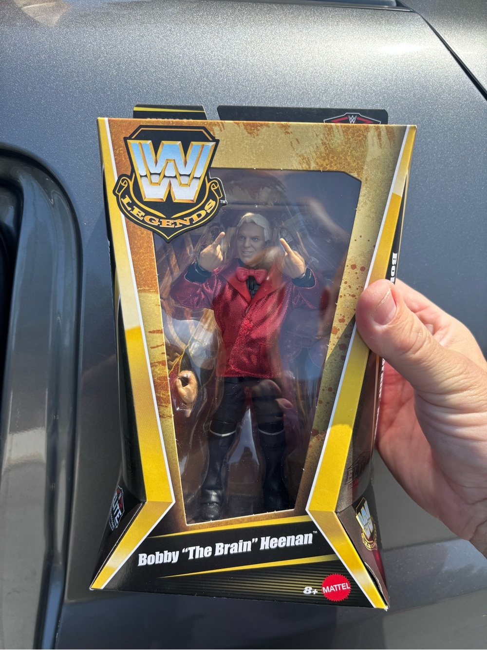 Mattel WWE Legends Bobby "The Brain" Heenan Action Figure - Red, Black